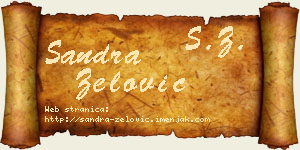 Sandra Zelović vizit kartica